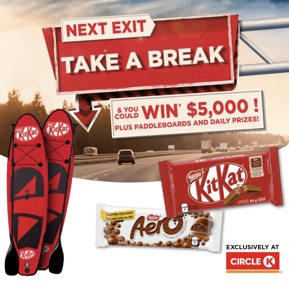 Nestle Take A Break Circle K Contest Save With Sis