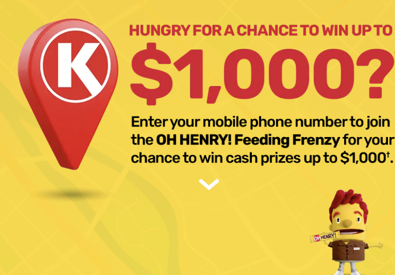 Oh Henry! Circle K Contest Save With Sis