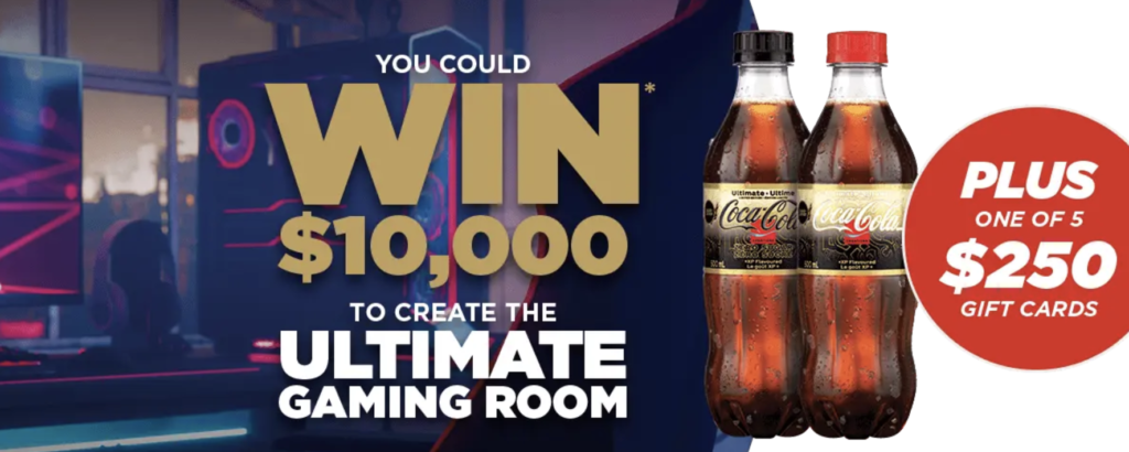 Circle K Ultimate Gaming Contest -- Win a free coca cola